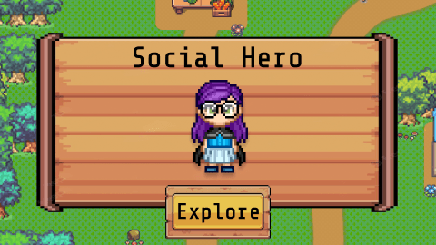 Social Hero: Understanding and designing a virtual space